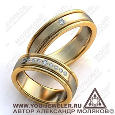 obr030 обручальное кольцо<br> LOVELLA