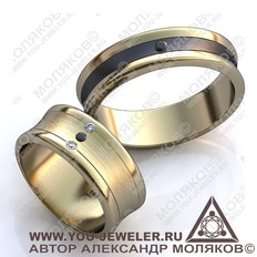 obr026 обручальное кольцо<br> MILIANI
