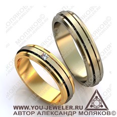 obr019 обручальное кольцо<br> VARDIA