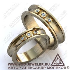 obr034 обручальное кольцо<br> AUGIRA