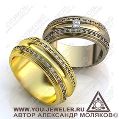 obr056 обручальное кольцо<br>VERSALINA