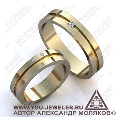 obr029 обручальное кольцо<br> TAMIRISA