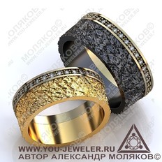 obr069 обручальное кольцо <br> SAHARA