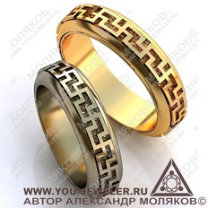 obr141 обручальное кольцо<br>RADOMIR 1