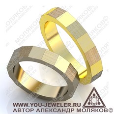 obr015 обручальное кольцо<br> ROSALIA