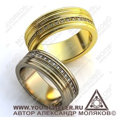 obr050 обручальное кольцо<br>CASIMIRA