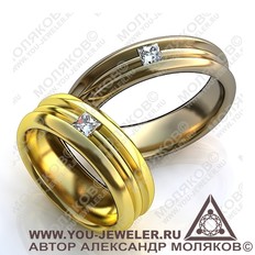 obr048 обручальное кольцо<br>ALESSIA